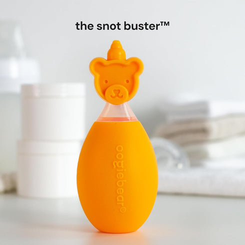 oogiebear: Baby Nasal Aspirator - Safe Booger & Earwax Remover for Newborns, Infants, Toddlers - Better Syringe
