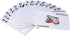 EAY Playing Cards Waterproof Plastic Poker Cards Luxury Sliver Foil Diamond Color Standard Size 52+2 Poker (Sliver)