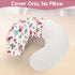 Nursing Pillow Cover, Stretchy and Soft Pillow Slipcover for Baby Boys Girls, Breastfeeding Pillow Covers for Newborn