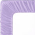 2 Pack, 28 52 8 Inch Entisn Satin Crib Sheets x x Soft Fitted Crib Mattress Sheets for Baby Girls, Light Purple Nursery