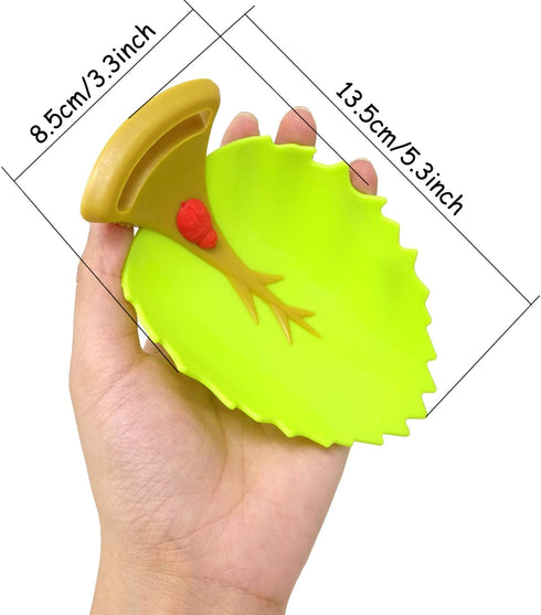 Honbay 2PCS Safe Leaf Faucet Extender Sink Handle Extender for Fun Hand-Washing Solution for Children