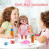 Linkyloop Set 11 Playset set 3+ Baby Doll Accessories Magic Bottle - Pieces Doll Feeding Pretend with Disappearing Milk