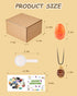 Voplintra 24 Pack Gem Filled Prefilled Easter Eggs, Gemstones Party Favors for Kids Prize Box Birthday Party Supplies