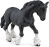 Papo Hand-Painted Figurine - Black Shire Horse Figure-51517 - Collectible for Children 3 Years and Up