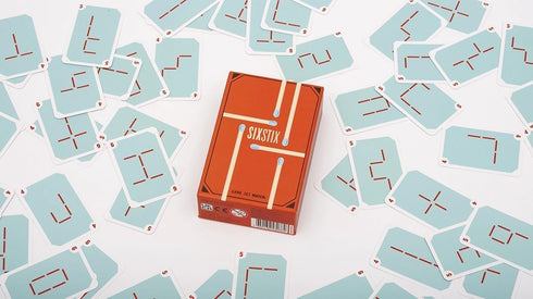 Helvetiq SIXSTIX Card Game - Logical and Visual Puzzles for Family Fun! Ages 8+, 1-4 Players, 30 Minute Playtime