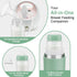 Momcozy 10oz, 4 Pack Natural Baby Bottles, BPA Free Breastmilk Storage Bottle for Breast Milk Cooler & Fridge