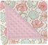 Boho Summer Mermaids Floral Baby Blankets for Girl Beach Seashells Conch Tropical
