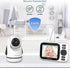 HelloBaby 3.2 2-Way Vision,ECO/VOX,1000ft, Monitor No WiFi Video Baby Monitor with Camera and Audio - Screen, Talk
