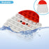 AIZIXIN Christmas Pop Bubble Fidget Sensory Toys, Santa Claus Squeeze Sensory Toys, Christmas Novelty Gifts for Kids