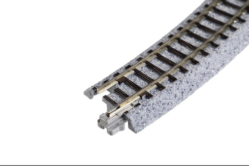 Kato 282mm (11") 15-Degree (4-Piece) USA Model Train Products Unitrack, Radius Curve Track
