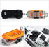 Metanyl 2 1 Playset 1/36 Set Pickup Truck Trailer Towing Speed Boat in Diecast Model Car Metal Pull Back Toy Cars SUV