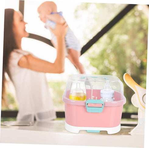 Yardwe Baby Bottle Drying Rack Organizer for Newborn Bottles and Accessories
