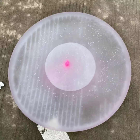 47'' Giant Bubble Ball for Kids Adults, Inflatable Soft Rubber Ball for Indoor Outdoor Party, Water Injection Fun