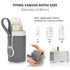 SONARIN 3 Baby Bottle Warmer Bag,Portable USB Powered Milk Bottle Warmer Heater Keeper Travel Thermostat Insulation