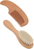 Set Walfront Baby Brush and Comb Multifunction Newborn Hairbrush for Men Hair Baby Bath
