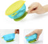 PandaEar Stay Put Spill Proof Stackable Baby Suction Bowls, 3 Sizes for Toddlers with Silicone Feeding Utensils and