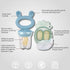 Haakaa Freeze-N-Feed Mini Combo – Baby Feeder – Silicone Nibble Tray – Breastmilk Popsicle Mold - Ideal for