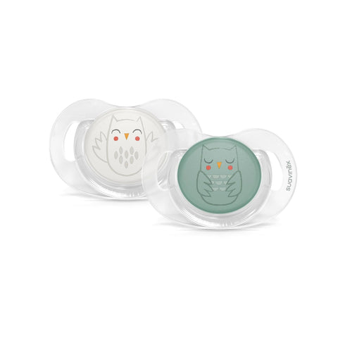 Suavinex Bonhomia SX PRO Physiological Pacifier, Supports Breastfeeding Babies, Pacifiers 0-6 Months,