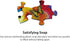 Springbok 500 Piece Round Jigsaw Puzzle - Colorful Bloom, Made in USA