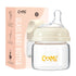 COMI Natural Glass Baby Bottles for Breastfeeding Babies,Newborn Anti-Colic Baby Bottle Set