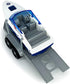 2 1 Playset, 3 4 5 6 7 Large ATV Toy with Trailer Speedboat Tow Truck Flatbed Transport Police Motorcycle Toy Vehicle