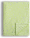 Soft Minky Baby Blanket for Boys Girls, Star and Moon Printed 30 x 40 Inch Receiving Blanket (Green)