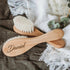 gorm (4pcs) Custom Name Baby Bathing Care Hair Brush Natural Wooden Baby Brush for Girl or Boy Newborn to Toddler Hair