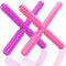 X Hollow Chew Tubes, Sensory Chew Toys for Autistic Children, 2 Pack, Teether Toys for Oral Motor Stimulation