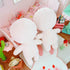 niannyyhouse 7.8in Plush Doll with Embroidery, Humanoid Stuffed Toy with Dress Up Normal Body & Wearable Clothing
