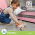 PlanToys Nursery - Wooden Dollhouse Accessories Featuring Baby Figure, Stroller, and Furniture Pieces