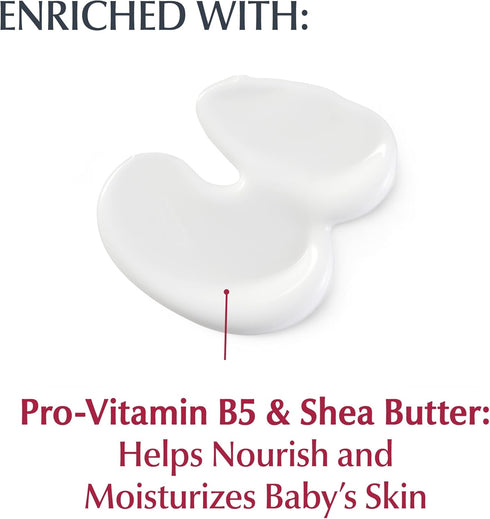 B5 13.5 Oz Eucerin Baby Body Lotion, Hypoallergenic and Fragrance Free Baby Lotion with Pro-Vitamin and Shea Butter, Fl
