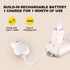 SweeBe Trimmer, Set 6 Baby Nail File Electric, Gentle Rechargeable Nail Baby Nail Clippers Grooming Kit Manicure