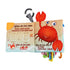0-6, 6-12, 12-18 Fish Baby Books Toys, Touch Feel Cloth Crinkle Books for Babies, Infant Toys Months,Early Learning