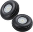 RC Airplane Rubber Tire and Wheel Sets, 2.25 Inch Plastic Hub Wheels for RC Model Aircraft (2PCS)