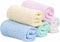 CoekMoed 5 Pcs Baby Muslin Washcloth, Soft Newborn Face Towel, Cotton Extra Absorbent