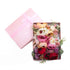Baby Girl Floral Headbands, 3pcs Nylon Handmade Flower Crown Elastic Hairband for Newborn Toddler Hair Accessories
