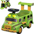 WADDLE Dinosaur Ride On Cars for Toddlers 1-3 - Dino Rig Transporter with 2 Monster Rigs, Lights, and Sound