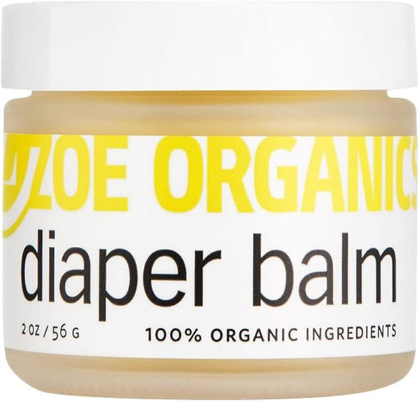 Diaper Balm, Protects Babys Sensitive Skin from Moisture and Bacteria, Soothes and
