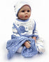 5pcs Set 20-23 inches Reborn Baby Doll Clothes Little Elephant Outfit for Reborn Baby Boy Doll Clothes Accessories