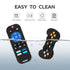 2 Pack Silicone Teething Toys for Babies 0-6 Months, Remote Teether for Baby, Sensory Chew Toys for Babies 6-12 Months