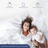 First Days Maternity Hydrogel Breast Pads for Sore Nipples, Instant Cooling Relief, Pack of 10 Pads