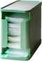 Dew & Dawn Breastmilk Freezer Organizer-Sage Green Storage Tower w/ Metal Freeze Tray, Breast Milk