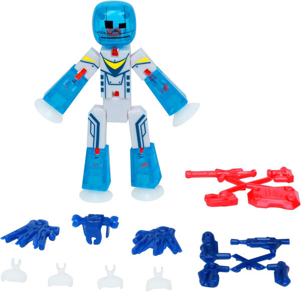 Zing StikBot Zingtannica Action Pack - Collectible Action Figures and Accessories, includes 1 Stikbot, 1 Set of