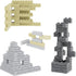 Classic Building Bricks, 300 Pcs Masonry Profile Bricks, Wall Blocks Compatible with Lego Parts and Pieces