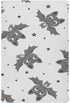 FJDENG Bat Cookies Crib Sheets for Boys Girls,Breathable Skin-Friendly Nursery Bedding Sheet for