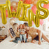 TONIFUL 40 Inch Large Gold Letter S Balloons, Helium-Filled Mylar Big Balloons for Birthday & Anniversary Celebrations