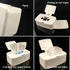 6.68 4.13 2.36 Inches MAGICLULU Refillable Baby Wipes Container Plastic Dispenser with Nonslip Base Portable Wet Tissue
