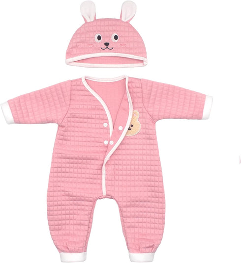 FADALEA 18-22 Inch Reborn Doll Clothes for Dolls, Doll Clothes and Accessories with Hat