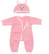 FADALEA 18-22 Inch Reborn Doll Clothes for Dolls, Doll Clothes and Accessories with Hat