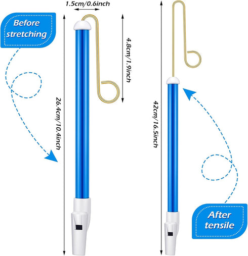 2 Pieces Slide Whistle Instrument, Slide Whistle Toy for Parent-Child Games, Kids Musical Toy, Bag Stuffers